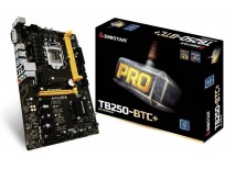 BIOSTAR TB250-BTC+ 8 GPU SUPPORT LGA 1151 Core i7/i5/i3 LGA1151 Intel B250 DDR4