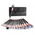 BUY ANJOU MAKEUP BRUSH SET, 16PCS PREMIUM COSMETIC BRUSHES FOR FOUNDATION BLENDING BLUSH CONCEALER EYE SHADOW IMPORTED FROM USA