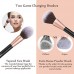 BUY ANJOU MAKEUP BRUSH SET, 16PCS PREMIUM COSMETIC BRUSHES FOR FOUNDATION BLENDING BLUSH CONCEALER EYE SHADOW IMPORTED FROM USA