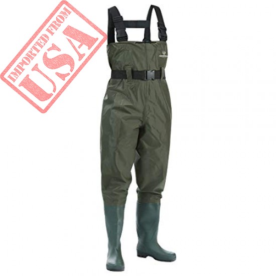 Original FISHINGSIR Chest Fishing Waders Hunting Bootfoot with Wading Belt for Men Women Sale in Pakistan