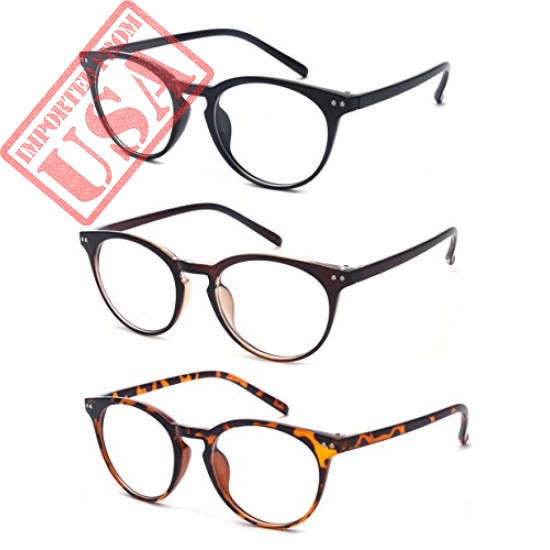 3 Pack of Round Frame Reading Glasses by Outray sale in Pakistan