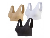 Wirefree Yoga Bra with Removable Pads for Women sale in Pakistan