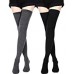 Women Thigh High Socks Extra Long Cotton Knit Warm Thick Tall Long Boot Stockings Leg Warmers