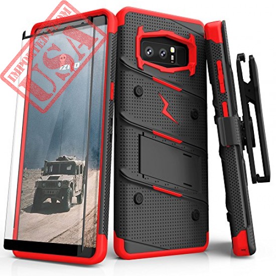 Zizo BOLT Series compatible with Samsung Galaxy Note 8 with Tempered Glass Screen Protector Now in Pakistan