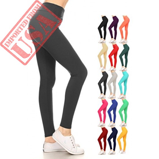 Buy Leggings Depot Higher Waste Women's Buttery Soft Yoga Leggings Online in Pakistan