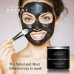 Activated Charcoal Mud Mask + FREE Facial Brush - Facial Mask For Deep Cleansing Exfoliation - Best for Shrinking Pores, Fight Acne, Black Head Remover & Blackhead Mask - 8.8 fl oz - Brooklyn Botany