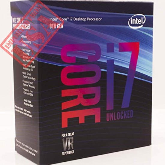 Buy Intel Core I7-8700k Desktop Processor 6 Cores Up To 4.7ghz Turbo Unlocked Lga1151 300 Series 95w Imported From Usa