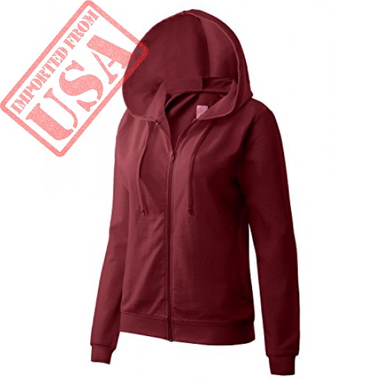 Buy online imported women wear Knitted casual Hoodie in Pakistan  