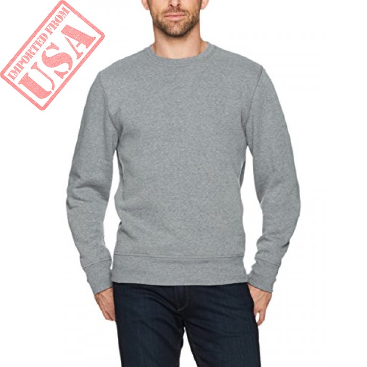 Buy Amazon Essentials Men's Crewneck Fleece Sweatshirt Sale online in ...