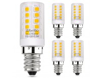 Albrillo E12 LED Bulb, 40 Watt Candelabra Bulbs Equivalent, Soft White 3000K, Base Non Dimmable