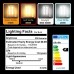 Albrillo E12 LED Bulb, 40 Watt Candelabra Bulbs Equivalent, Soft White 3000K, Base Non Dimmable