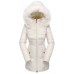 Buy online imported women`s Fur Hooded Coat In Pakistan 