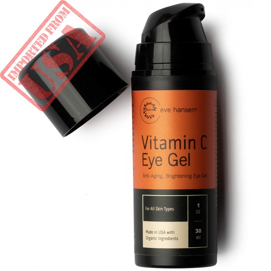 Original Eve Hansen Vitamin C Eye Gel - Reduce Age Spots, Dark Circles and Eye Puffiness Sale in Pakistan