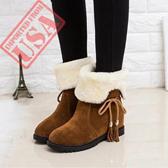 Buy online High Quality Winter Snow Boots For Women in Pakistan 