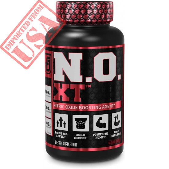 N.O. XT Nitric Oxide Supplement With Nitrosigine L Arginine & L Citrulline for Muscle Growth USA Made Sale in Pakistan