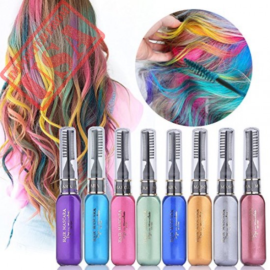 ms.dear temporary hair color chalk 8 colors instantly hair chalks set shop online in pakistan