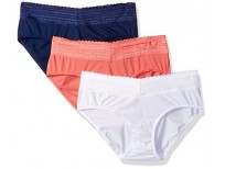 Warner's Women's Blissful Benefits No Muffin Top 3 Pack Lace Hipster Panties sale in Pakistan