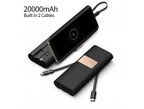 BUY IWALK 20000MAH POWER BANK QUICK CHARGE QC3.0/2.0 BUILT-IN TYPE-C & MICRO USB CABLES, PORTABLE CHARGER EXTERNAL BATTERY PACK COMPATIBLE WITH IPHONE XS X 8 7 6 5 SE PLUS,SAMSUNG S9/S8/S7 IMPORTED FROM USA