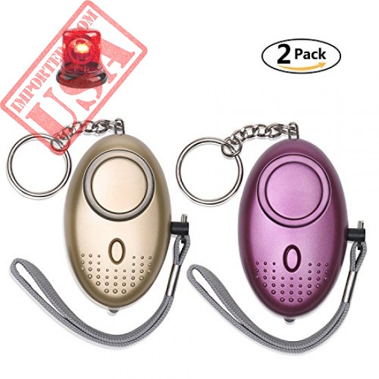 Buy Personal Alarm for Women Emergency Self-Defense Security Alarm Keychain with LED Light Online in Pakistan