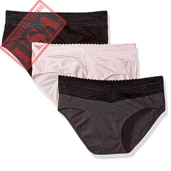 3 Pack Lace Hipster Panties for Women sale in Pakistan