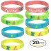 BlueBell 20 pc Moana Silicon Wristbands / Kids Party Favors (Child, Moana)