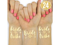 Xo Fetti 24 Bride Tribe Flash Tattoos Bachelorette Party Decorations Shop Online In Pakistan