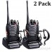 Baofeng BF-888s Walkie Talkies Long Range Radios With Earpiece Mic Vhf/UHF Radios 5W Two Way Radio Handheld 2 Way Radio Ham Transceiver With Antenna Headsets Microphone