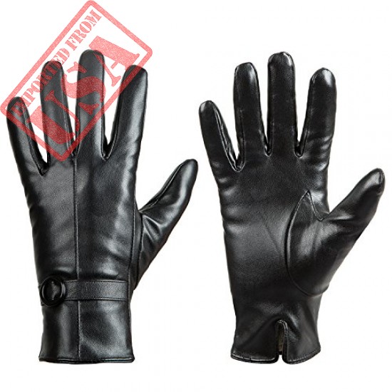 womens winter leather touchscreen texting warm driving lambskin gloves shop online in pakistan