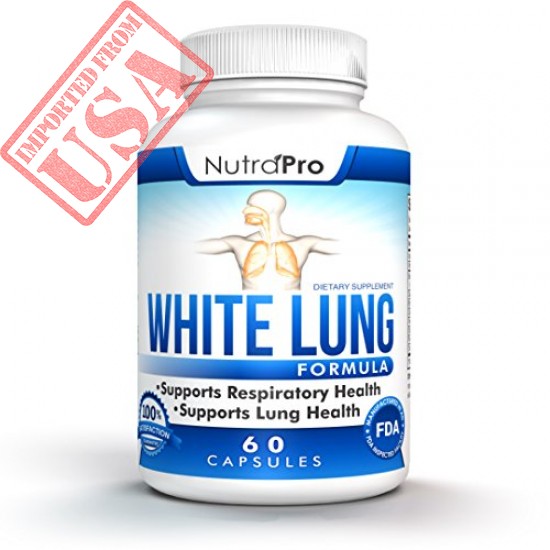 Buy White Lung by NutraPro Lung Cleanse & Detox. Support Lung Health After Years Of Smoking. Supports Respiratory HealthMade In GMP