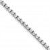 Buy ICE CARATS 925 Sterling Silver Diamond Tennis Bracelet Online in Pakistan