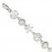 Buy ICE CARATS 925 Sterling Silver Sea Shell Mermaid Nautical Jewelry Bracelet Online in Pakistan