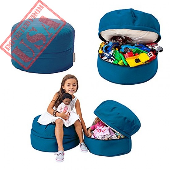 Get online Import Quality Storage Pouf with zipper Cover in Pakistan 