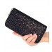 Buy Kukoo Women's Long Wallet Bling Glitter Design Clutch Online in Pakistan