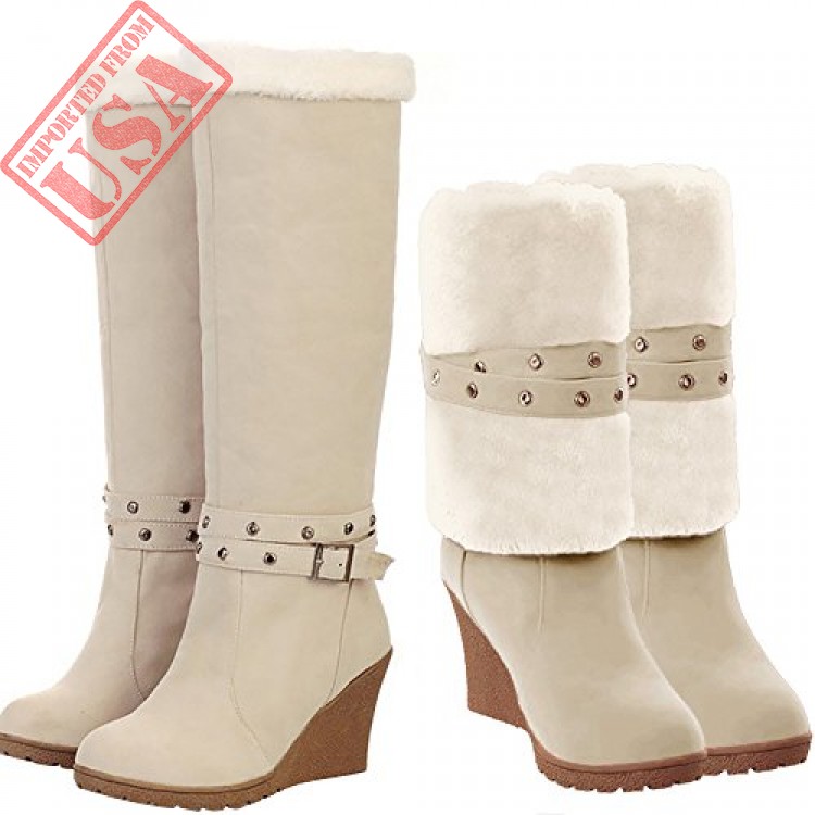 Shop online Premium Quality Knee High Ladies boots in Pakistan