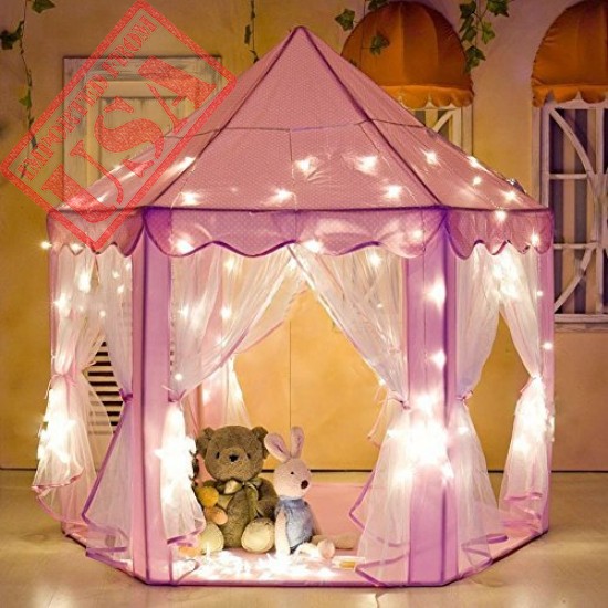 Buy e-joy Kids Indoor/Outdoor Play Fairy Princess Castle Tent Online in Pakistan