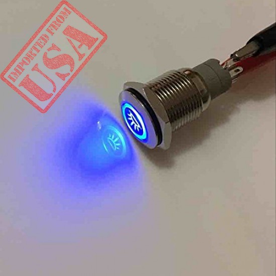 etopars 12v car blue led light interior push button shop online in pakistan