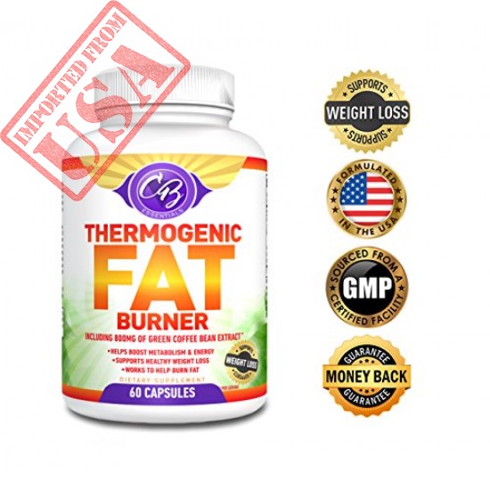 Buy CB Essentials LLC Thermogenic Fat Burner Weight Loss Pills Online in Pakistan