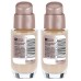 Maybelline Dream Satin Liquid Foundation (Dream Liquid Mousse Foundation), Natural Beige, 2 count