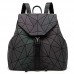 DIOMO Geometric Lingge Women Backpack Luminous Mens Travel Shoulder Bag Rucksack (Luminous NO.3)