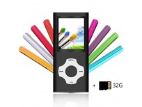 Buy Tomameri Compact MP4/MP3 Player with a 32 GB Micro SD Card Online in Pakistan