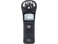 Zoom H1n Portable Recorder, Onboard Stereo Microphones, Camera Mountable, Records to SD Card, Compact, USB Microphone, Overdubbing, Dictation, For Recording Music, Audio for Video, and Interviews