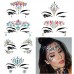 COKOHAPPY 6 Sets Rhinestone Mermaid Face Jewels Tattoo - BODY STICKERS Crystal Tears Gem Stones Bindi Temporary Stickers (Collection 1)