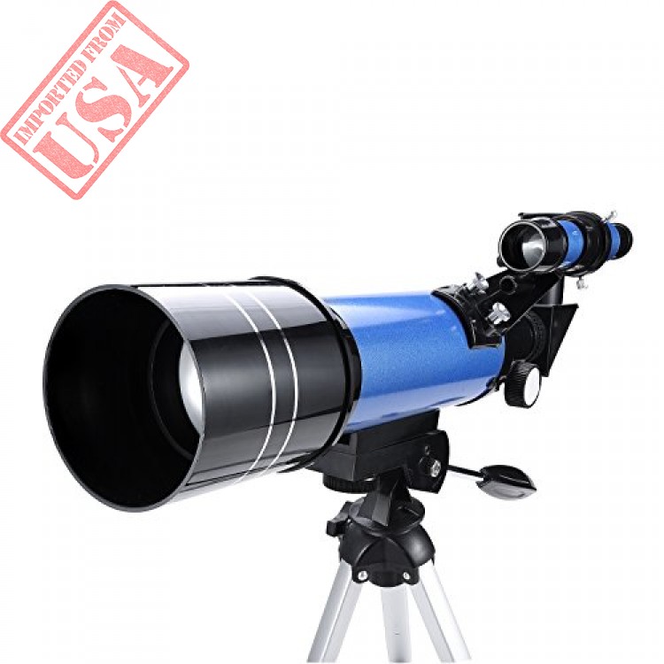 70mm Refractor Telescope with Tripod & Finder Scope, Portable Telescope for  Kids & Astronomy Beginners, Travel Scope with 3 Magnification eyepieces &  Moon mirror