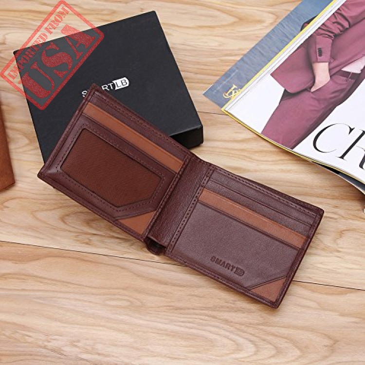 Modoker Smart Tracking Wallet, Anti lost Men Cowhide Leather Bifold ...