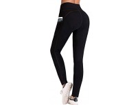 IUGA High Waist Yoga Pants with Pockets, Tummy Control, Workout Pants for Women 4 Way Stretch Yoga Leggings with Pockets