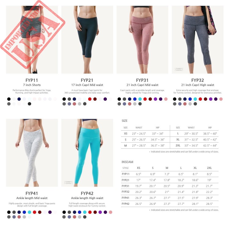 comfortable yoga pants by tsla for girls now in pakistan