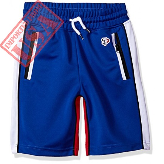 Southpole Big Boys' Athletic Running Track Shorts in, Royal White, X-Large
