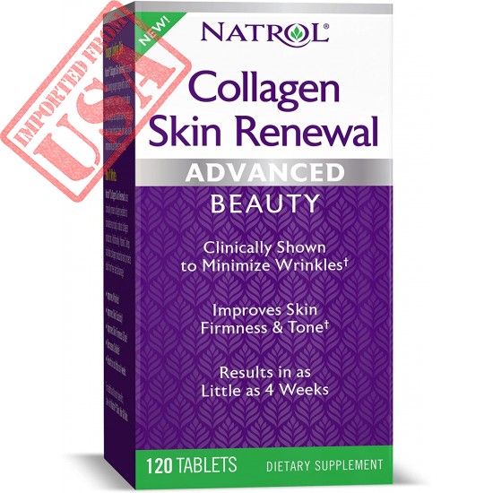 Natrol Collagen Skin Renewal Tablets, 120 Count