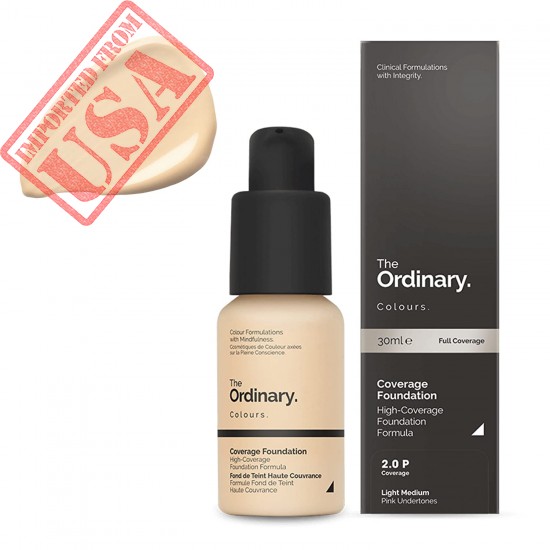 Full Coverage Foundation - 2.0P Light Medium by The Ordinary for Women - 1 oz Foundation