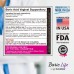 NutraBlast Boric Acid Vaginal Suppositories - 100% Pure Made in USA - Boric Life Intimate Health Support (60 Count)